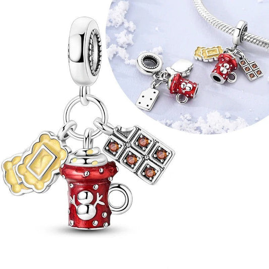 Charm with Mug, Cookies and Chocolate