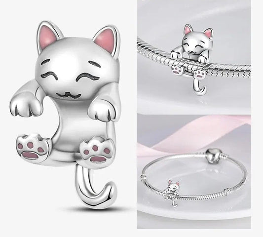 Hanging Cat Charm